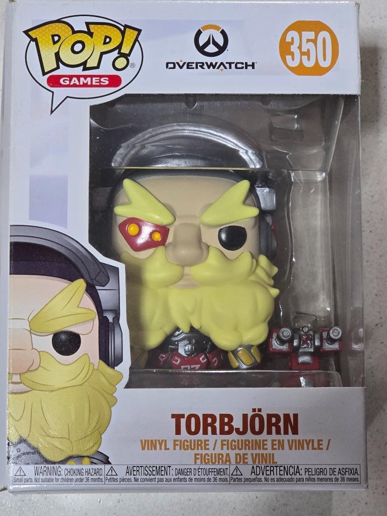 FUNKO POP Games-figuur - OVERWATCH - 350 - TORBJÔRN - Nieuw, Ophalen of Verzenden, Nieuw, Fantasy