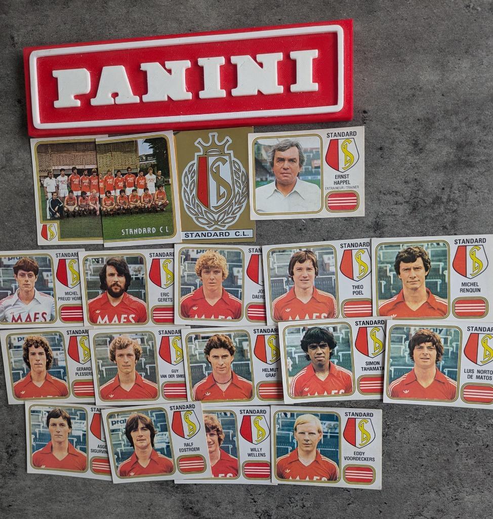 PANINI FOOTBALL 81 STANDARD CL 18 STICKERS 1981, Verzenden