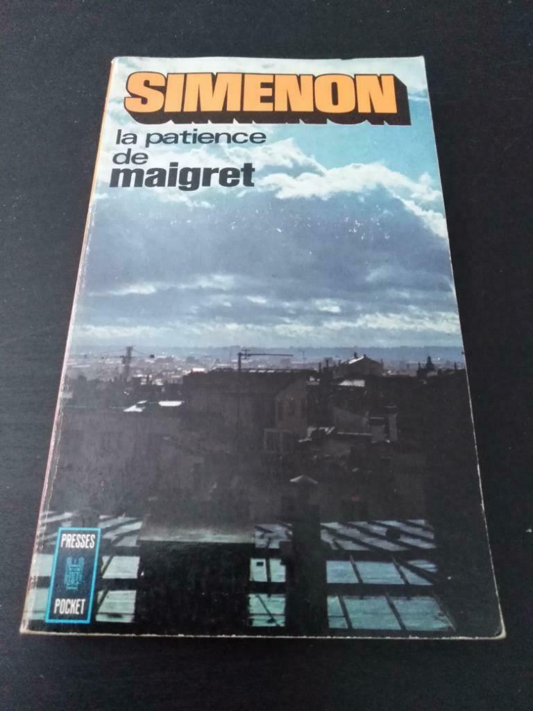 La patience de Maigret, Simenon, Livres, Romans, Utilisé, Enlèvement ou Envoi