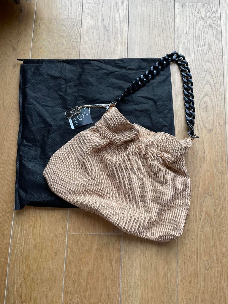 Sac a main neuf Anna Morellini, Handtassen en Accessoires, Tassen | Damestassen, Ophalen of Verzenden, Nieuw, Beige, Handtas