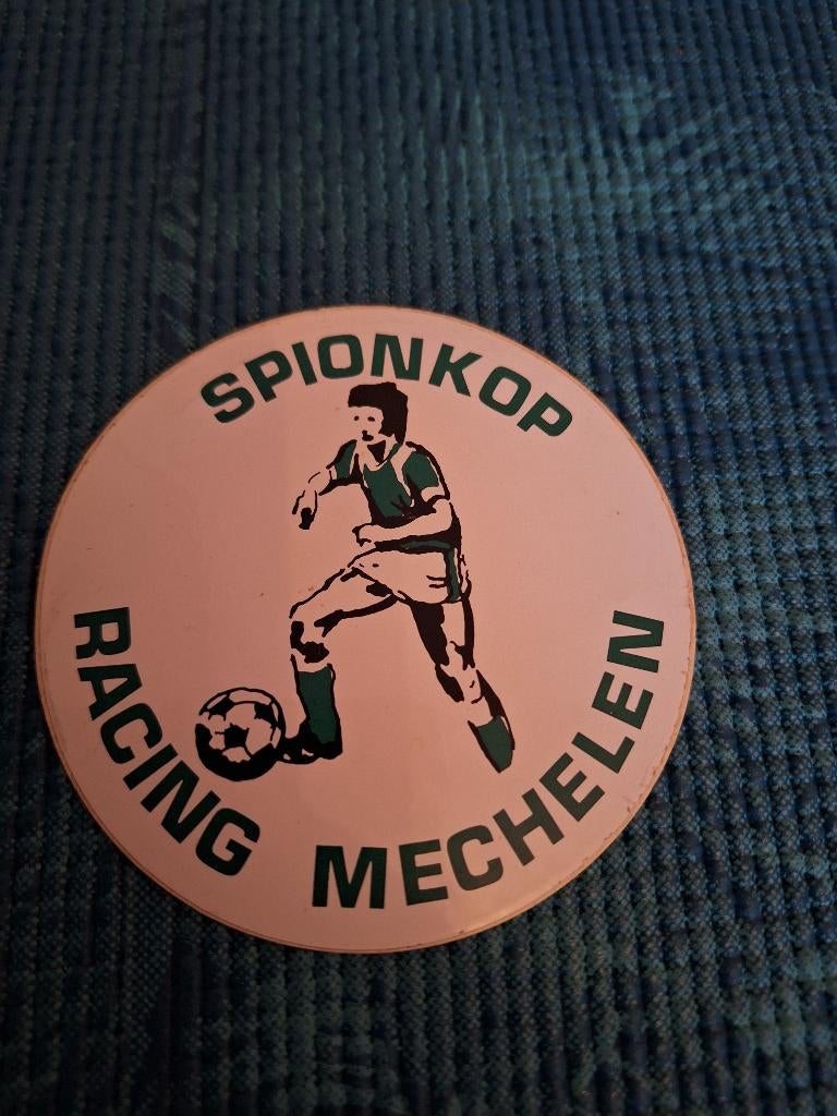 Racing Mechelen, oude sticker, Verzamelen, Ophalen of Verzenden