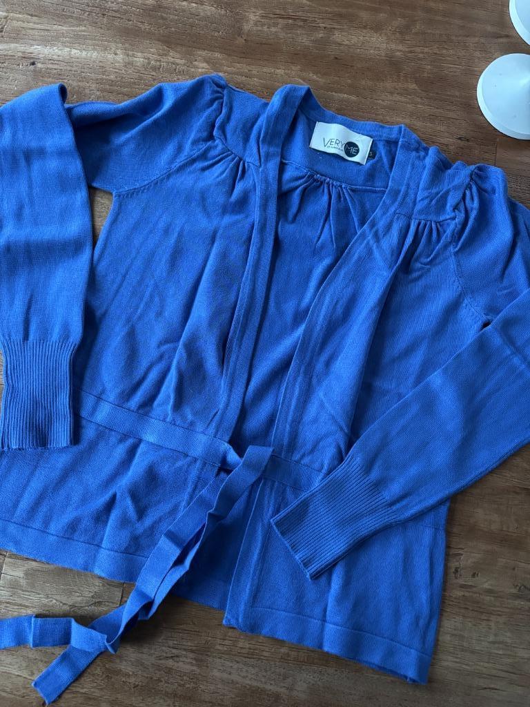 Vest Very Me maat S, Kleding | Dames, Blauw, Ophalen of Verzenden, Zo goed als nieuw, Maat 36 (S)