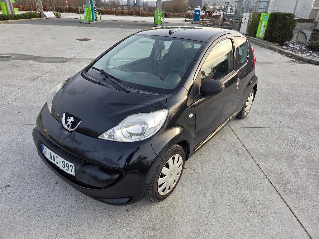 Peugeot 107 2008 121749 km garantie 1 an, Autos, Achat, Entreprise, Noir, 2 portes
