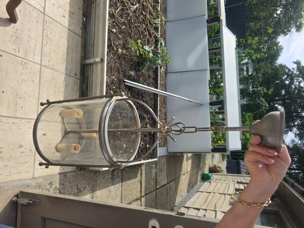 lamp rond glas, Ophalen, Glas
