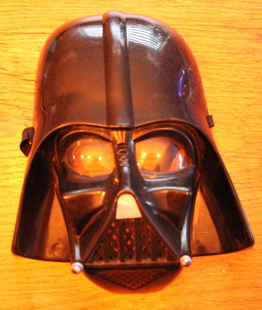 Darth Vader masker - TM Lucasfilm Ltd, Ophalen of Verzenden, Gebruikt, Jongen of Meisje