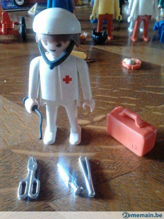 Playmobil Médecin urgentiste, Enlèvement ou Envoi, Utilisé