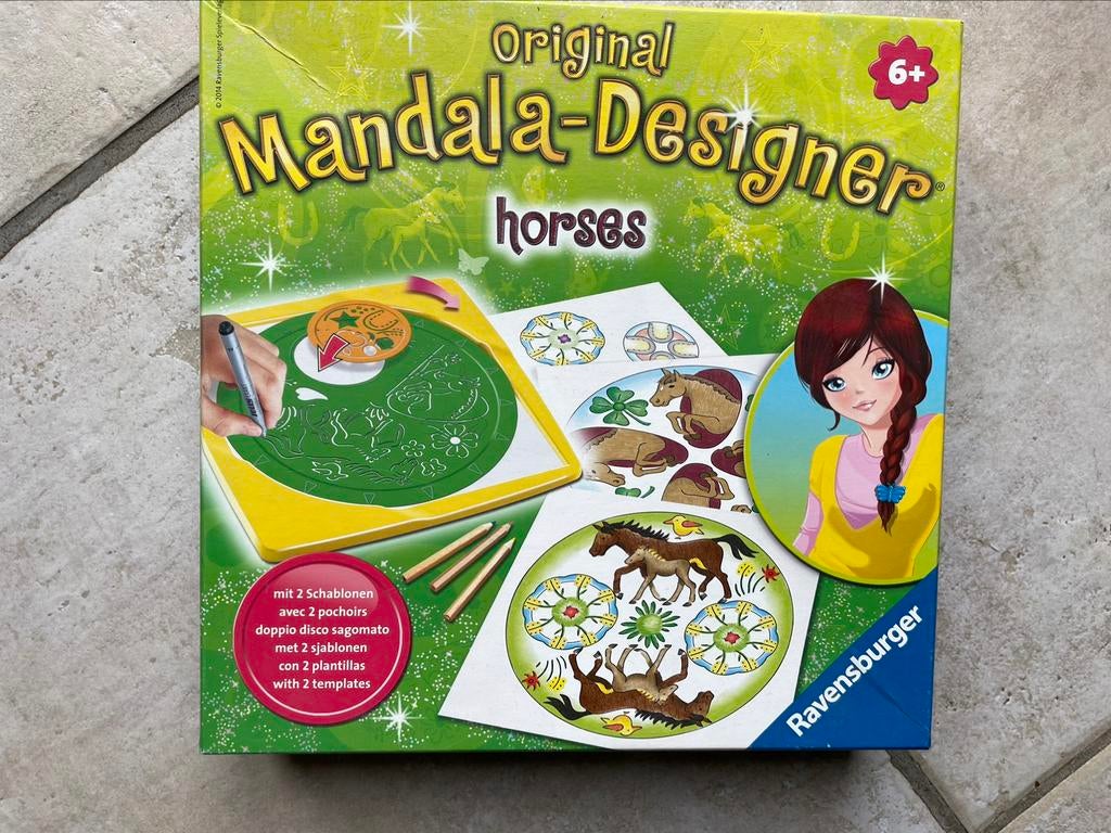Ravensburger Mandala Designer Chevaux 6+