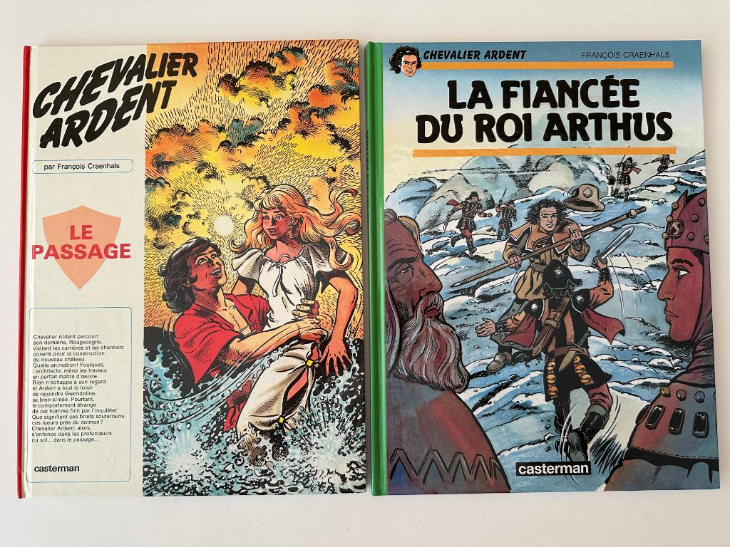 Chevalier Ardent - Tomes 13 et 19 en EO, Livres, Plusieurs BD, Enlèvement ou Envoi, Utilisé, François Craenhals
