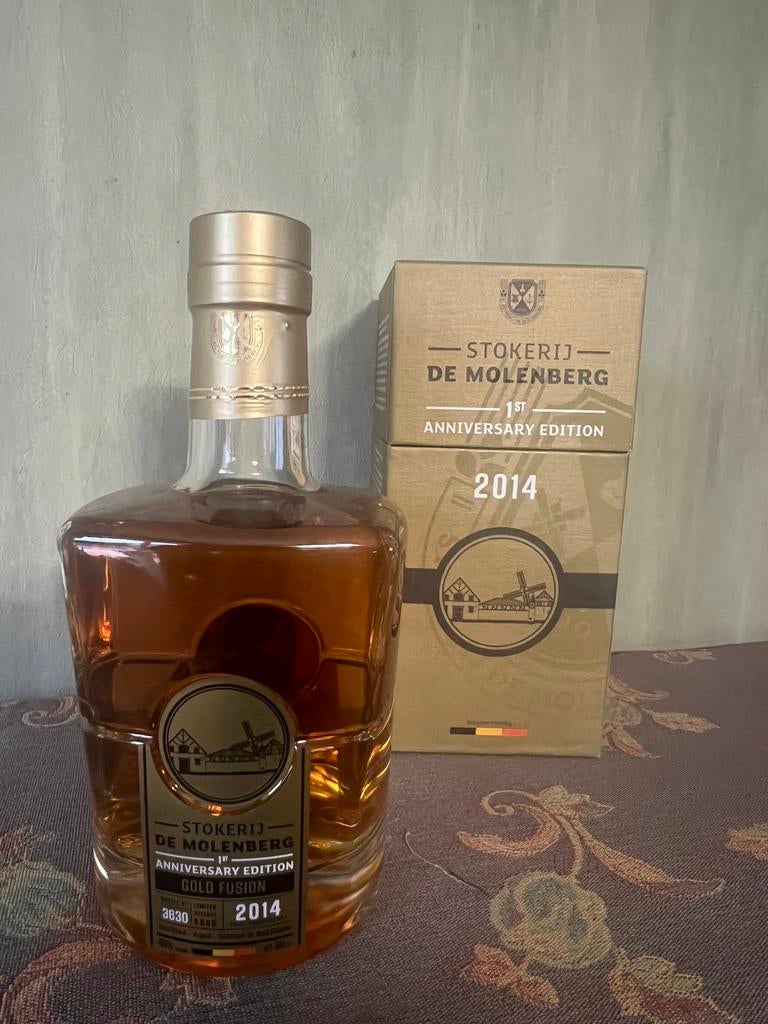 Gold Fusion 2014 / Gouden Carolus single malt whisky -1 fles, Neuf, Autres régions, Pleine, Enlèvement