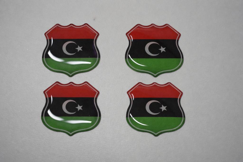 3D Libie gel vlag stickers UV-bestendig, Verzamelen, Verzenden, Nieuw, Overige typen