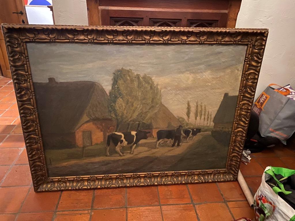 Peinture de Jos Van Steen, Antiquités & Art, Art | Peinture | Classique, Enlèvement