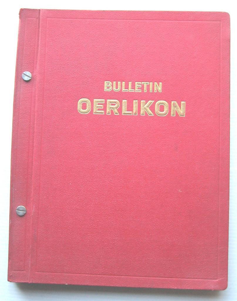 Bulletin Oerlikon 1952/1953/1954, Livres, Histoire nationale, Utilisé, 20e siècle ou après, Enlèvement ou Envoi