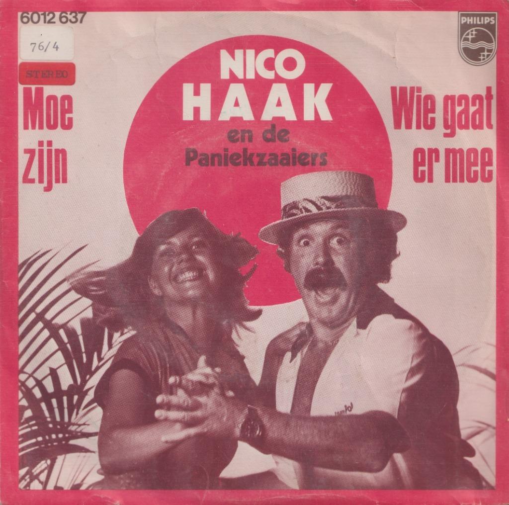 Nico Haak en de Paniekzaaiers – Wie gaat er mee - Single, Cd's en Dvd's, Ophalen of Verzenden, Gebruikt, Nederlandstalig
