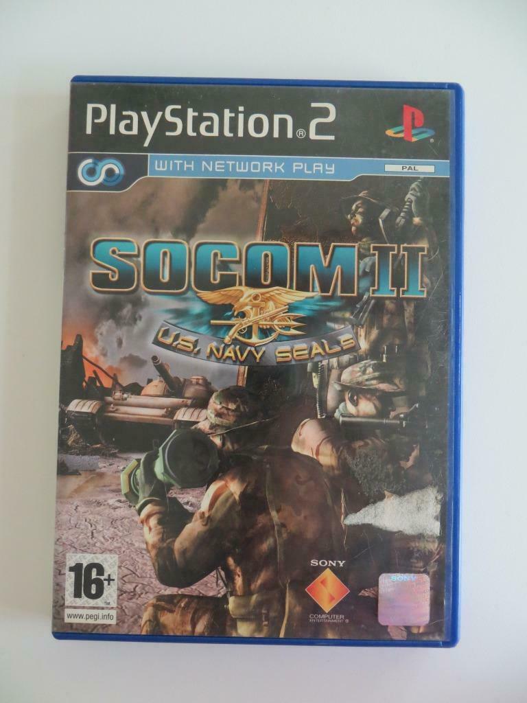 Jeu PS2 Socom II U.S. Navy Seals, Consoles de jeu & Jeux vidéo, Jeux | Sony PlayStation 2, Utilisé, Aventure et Action, À partir de 16 ans