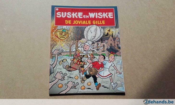 Suske en Wiske.297.De joviale Gille., Enlèvement ou Envoi, Utilisé