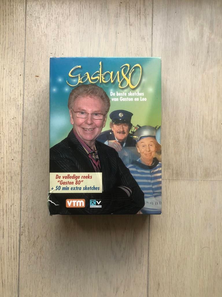 Dvd box Gaston 80 jaar., Ophalen, Zo goed als nieuw