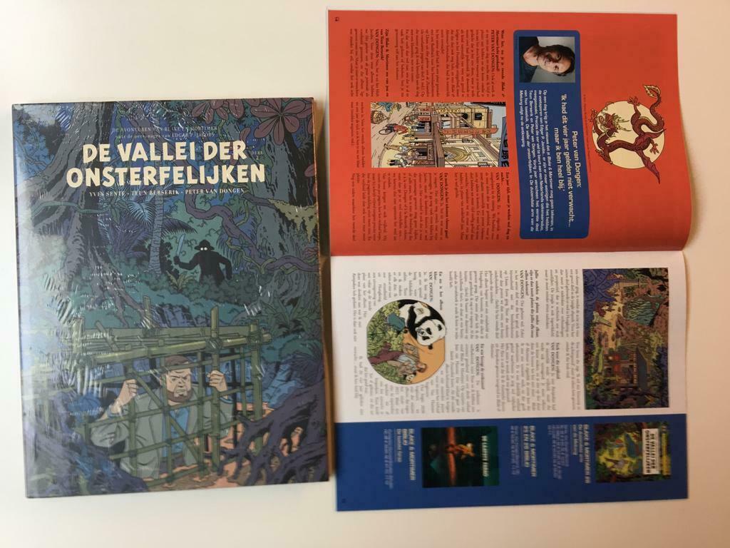 De vallei der onsterfelijken + dossier magazine, Boeken, Jacobs, Eén stripboek, Nieuw, Ophalen of Verzenden