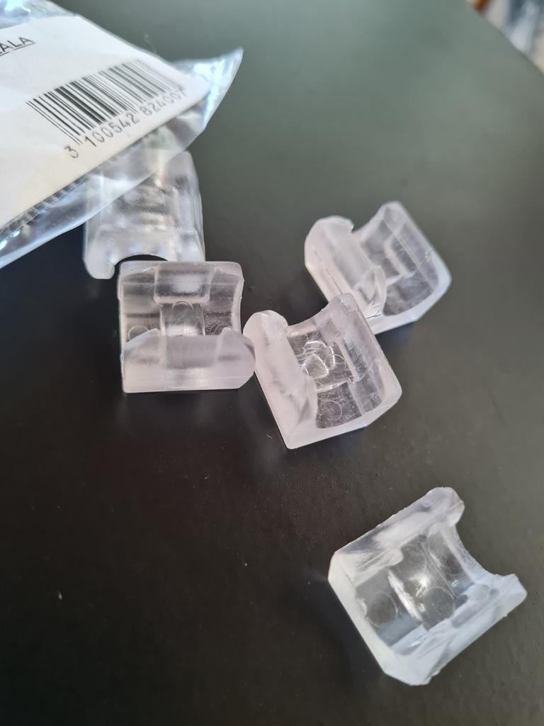 Patins transparents Table Fermob Cocotte Oulala, Enlèvement ou Envoi, Comme neuf, Plastique