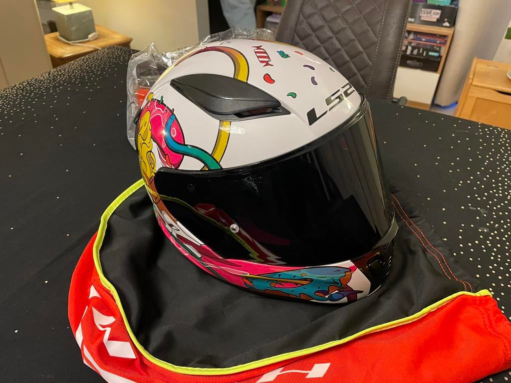 Casque moto LS2 enfant, Autres marques, Seconde main, Casque intégral, Enlèvement