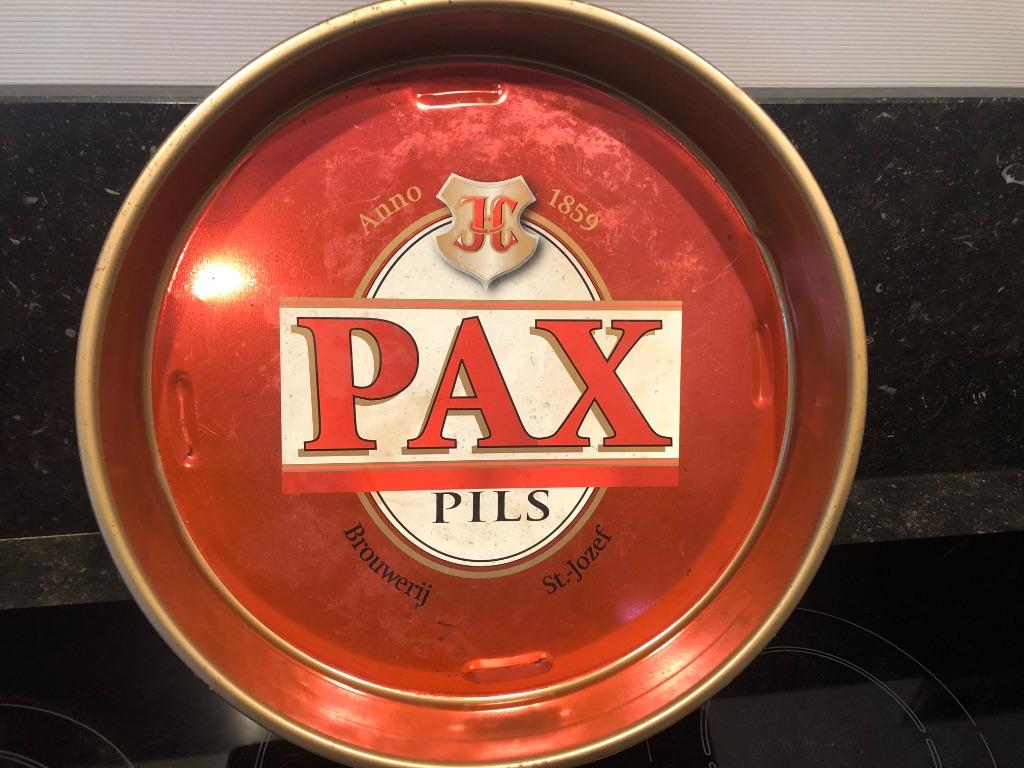 dienblad plateau  PAX PILS  -  OPS-ALE, Verzamelen, Ophalen of Verzenden, Gebruikt, Overige typen, Overige merken