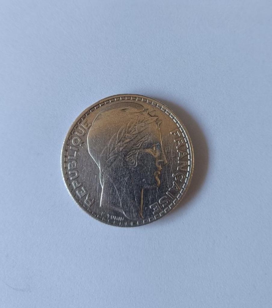 Piece 20 Francs 1933, Enlèvement ou Envoi, France, Monnaie en vrac, Argent