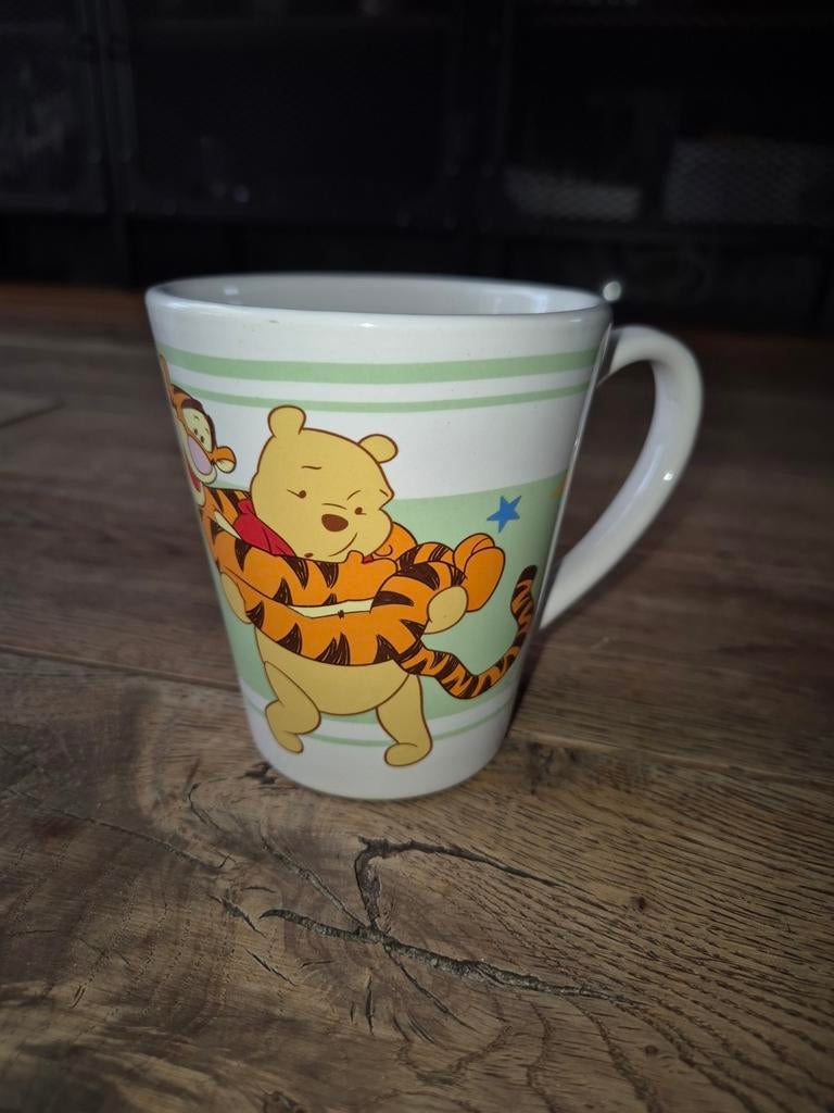 Mok Winnie de Pooh en Teigetje., Verzamelen, Ophalen of Verzenden, Zo goed als nieuw