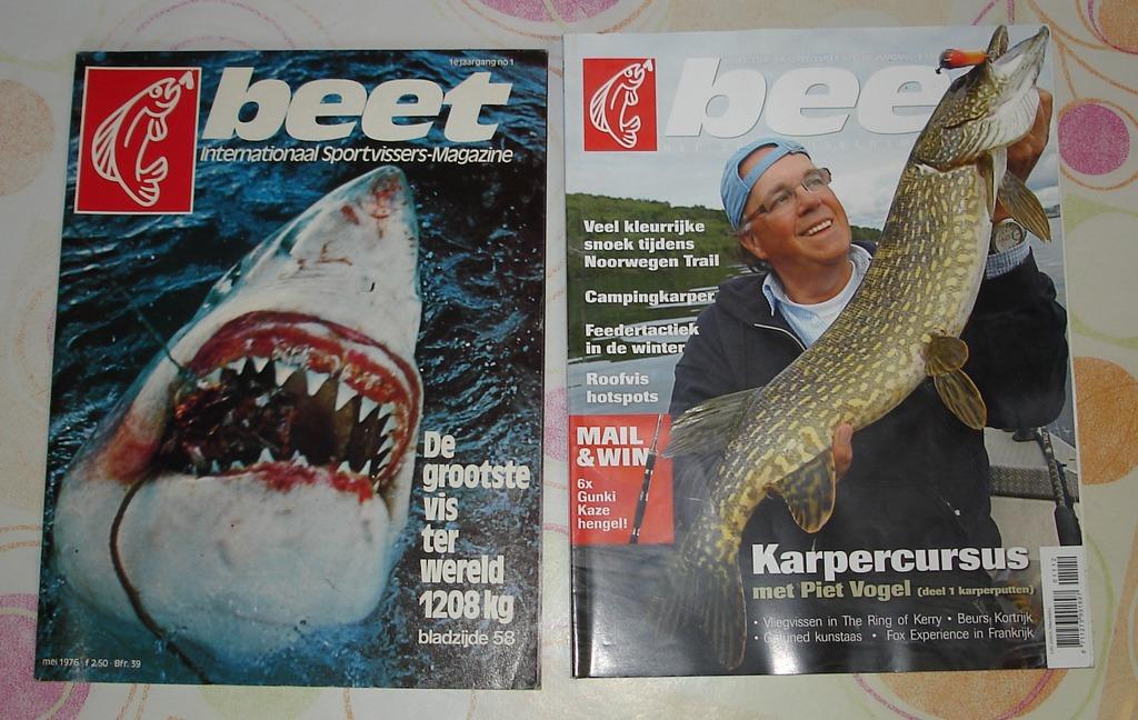 verzameling oudere BEET magazines (1,00 euro per jaargang ), Watersport en Boten, Hengelsport | Algemeen, Ophalen, Gebruikt, Boek of Tijdschrift