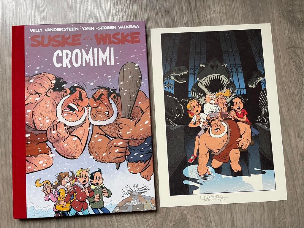 Luxe hc suske en wiske cromimi op 200 ex gesigneerd, Une BD, Enlèvement ou Envoi, Neuf