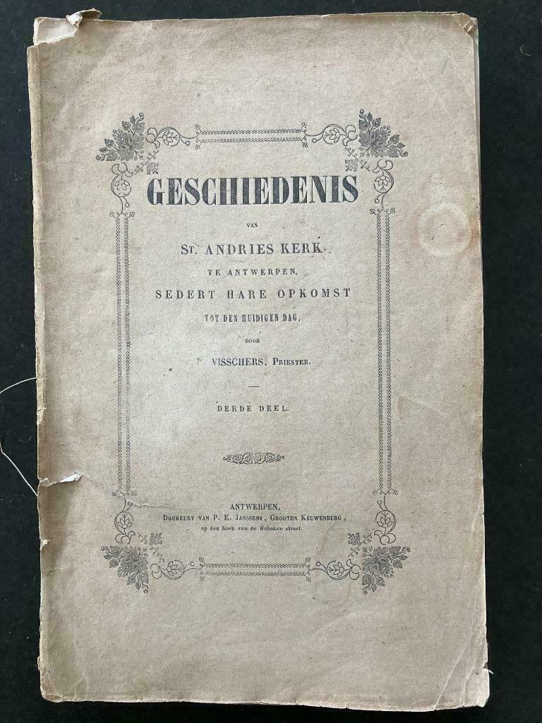 Geschiedenis van St. Andries Kerk... - Visschers, Ophalen of Verzenden