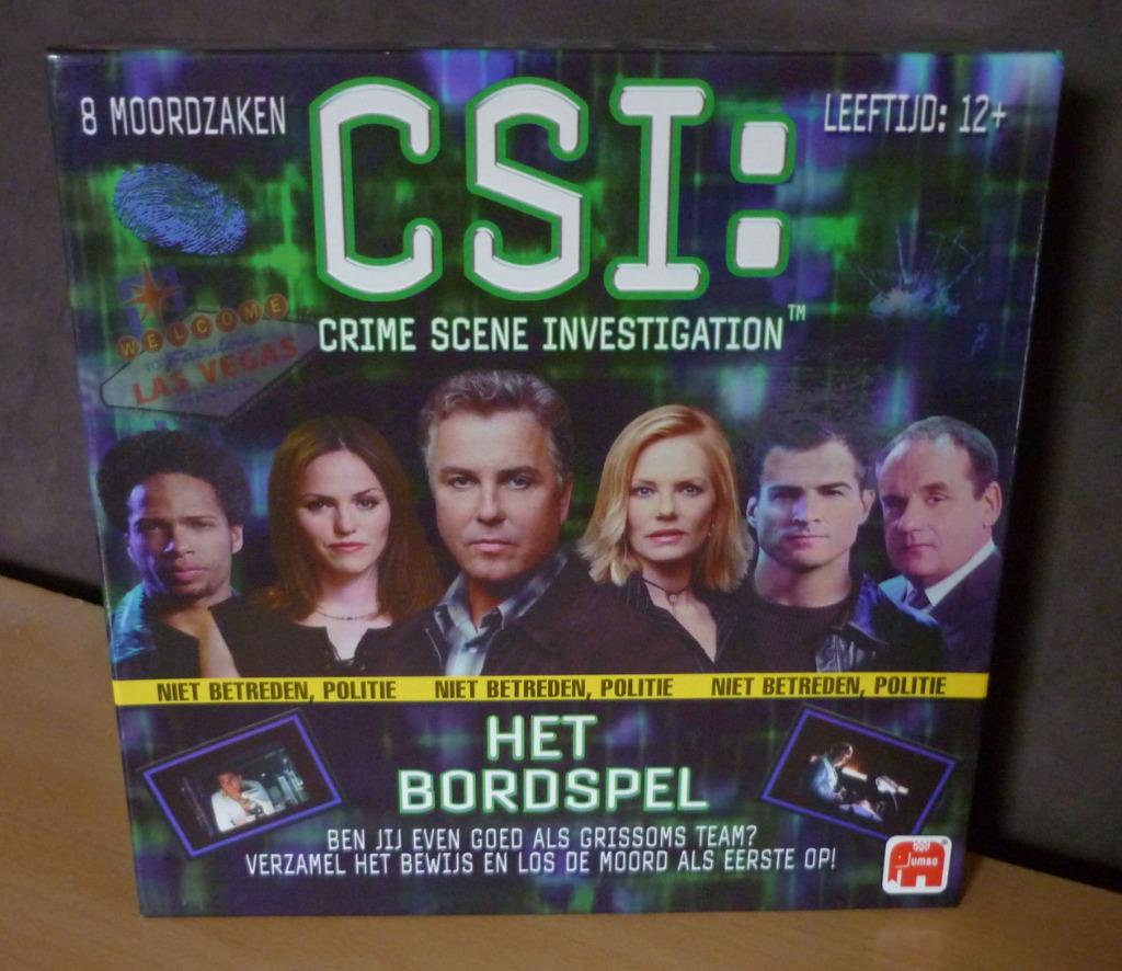 CSI Crime scene investigation Het bordspel, Hobby en Vrije tijd, Gezelschapsspellen | Bordspellen, Ophalen of Verzenden