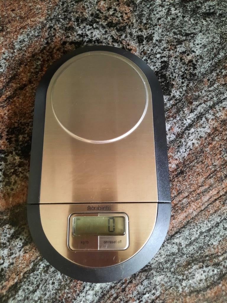 Balance de cuisine, Brabantia, Moins de 10 kg, Enlèvement ou Envoi, Balance de cuisine, Plus fin que 1 gramme