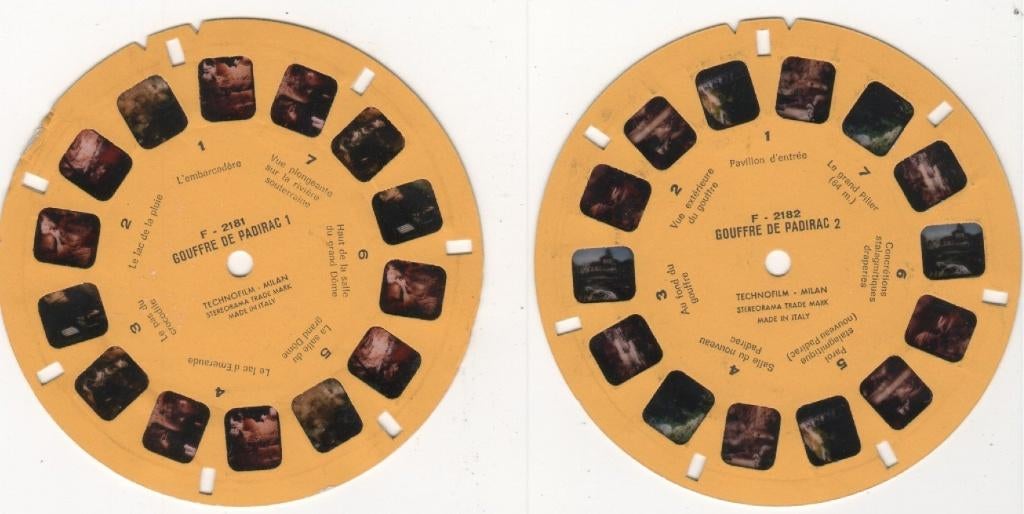 View-master Stereorama Padirac Cave, Antiek en Kunst, Ophalen of Verzenden