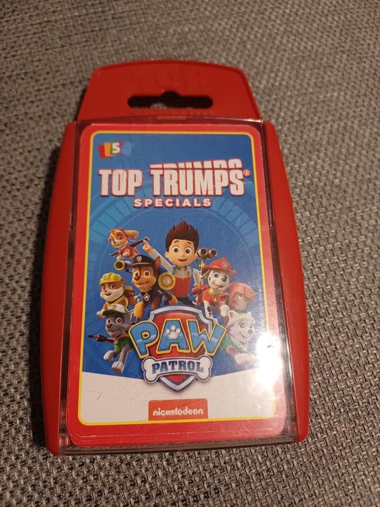 Top Trump paw patrol, Ophalen