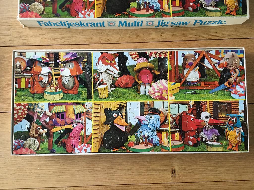 Puzzel Fabeltjeskrant, Ophalen, Gebruikt