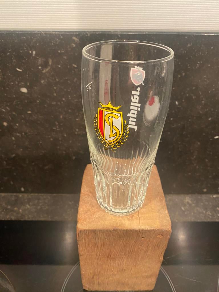 jupiler glas Standard Liège, Enlèvement ou Envoi, Utilisé, Verre ou Verres, Jupiler