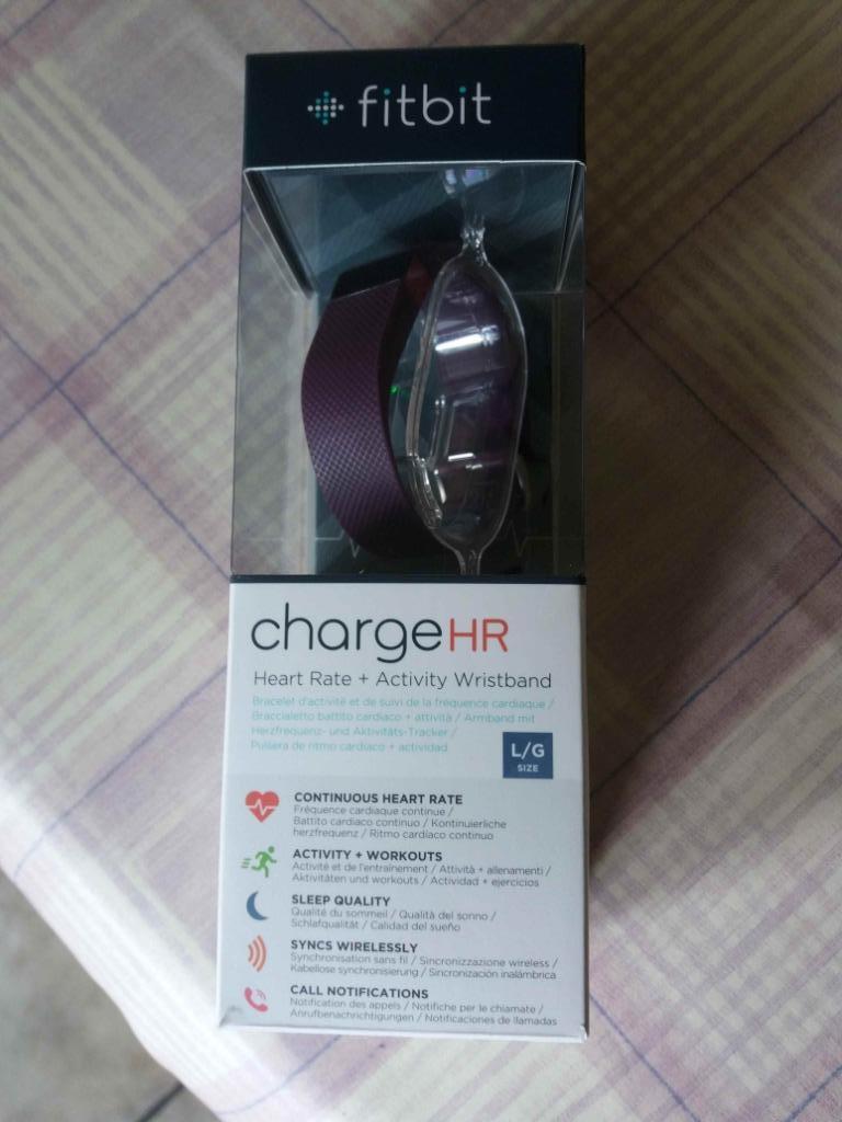 Fitbit charge HR, Ophalen, Zo goed als nieuw, Overige merken
