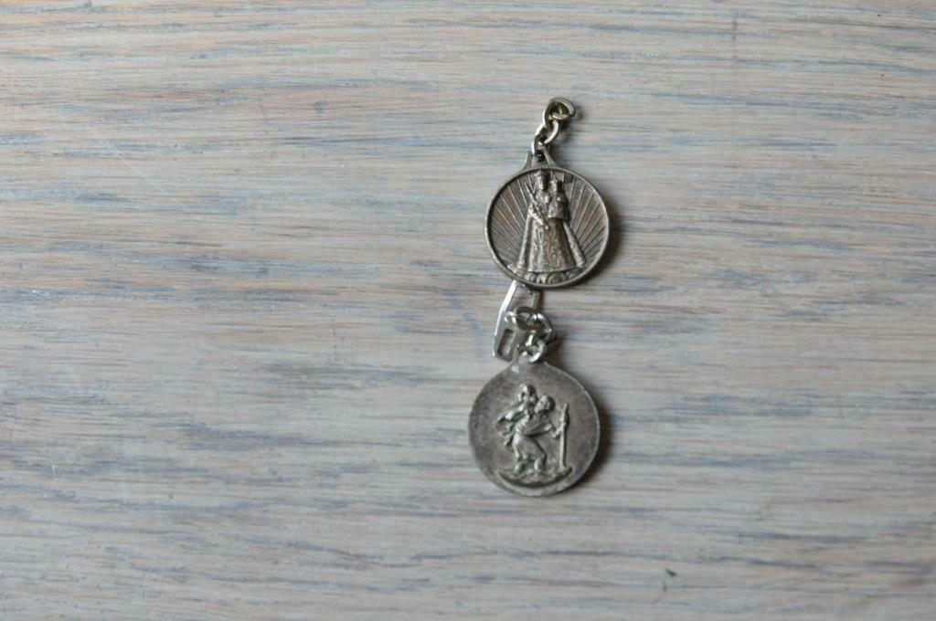 Medaille Saint-Christophe Sint-Kristof., Envoi, Autres matériaux