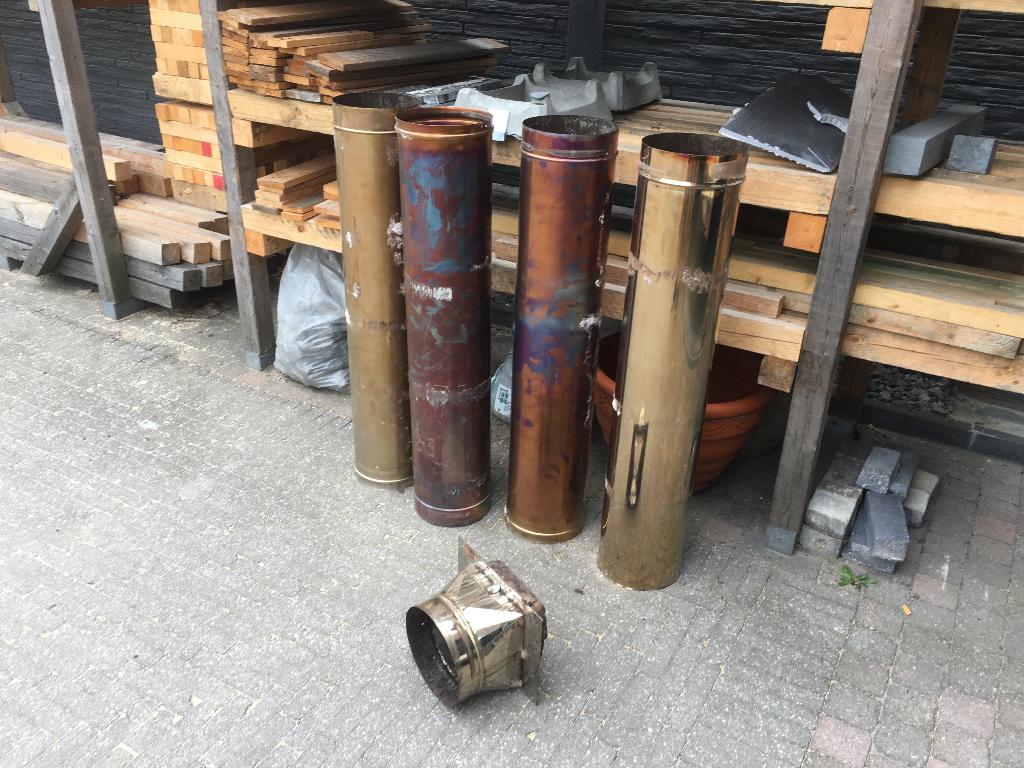 inox schouwbuizen, Ophalen, Zo goed als nieuw