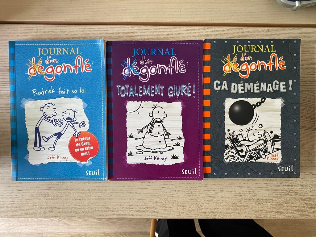 Livre - Journal d’un dégonflé, Livres, Enlèvement ou Envoi, Comme neuf
