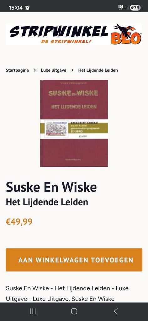 Stripverhalen. Nieuwe Luxe albums Suske wiske, Asterix, Boeken, Ophalen of Verzenden