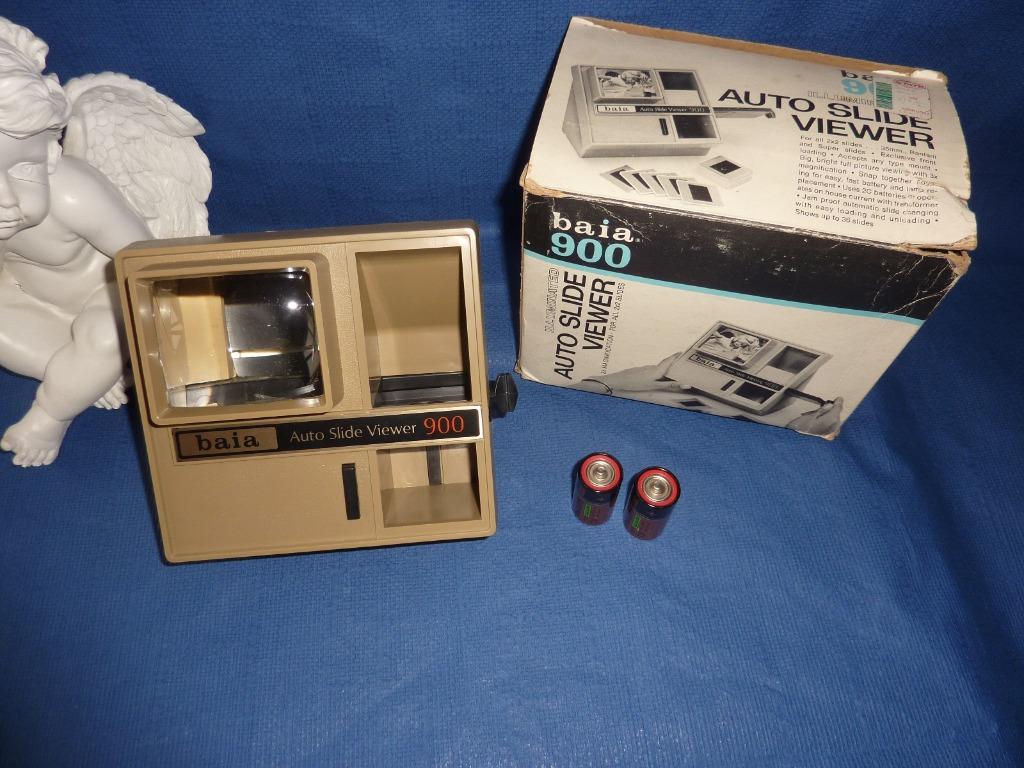 Visionneuse diapositives Baia Auto Slide Viewer 900, Enlèvement, Utilisé, Avec écran