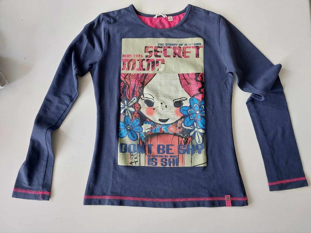 T-shirt lange mouw. Maat 10 jaar merk NONO. Heel goede staat, Ophalen, Gebruikt, Meisje, Nono