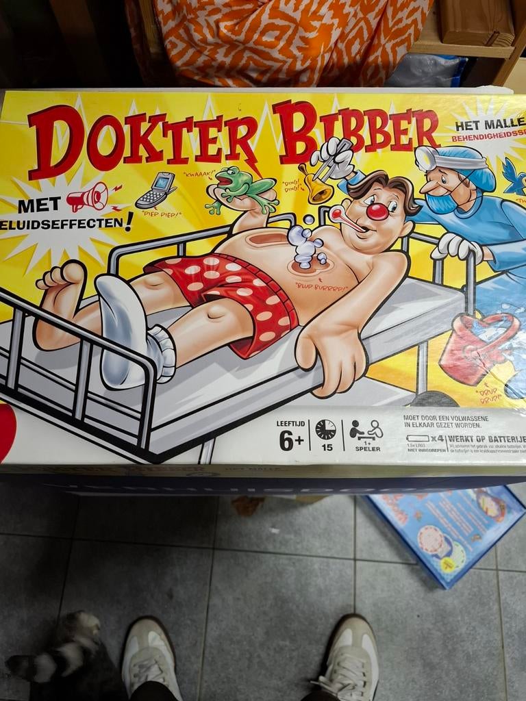 Dokter Bibber, Kerstmis Tip, 1 ou 2 joueurs, Enlèvement, Comme neuf, HASBRO