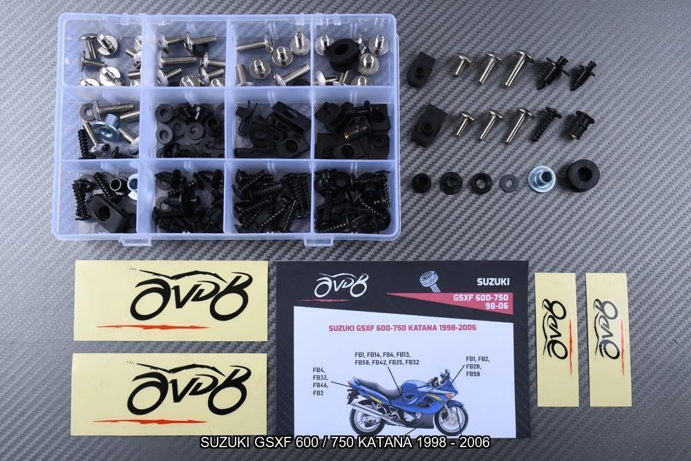 Kuip bouten set voor SUZUKI GSXF 600 750 KATANA 1998 - 2006, Ophalen of Verzenden, Nieuw