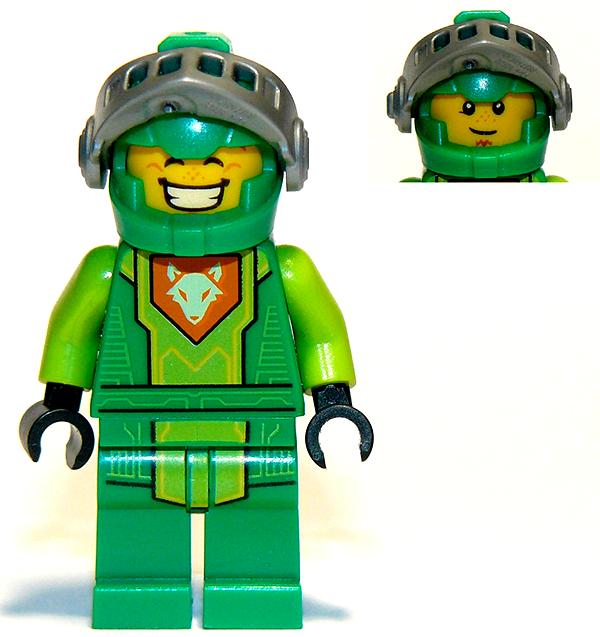 Lego figuur nex078 Aaron Fox Nexo knights, Ophalen of Verzenden, Nieuw, Losse stenen, Lego