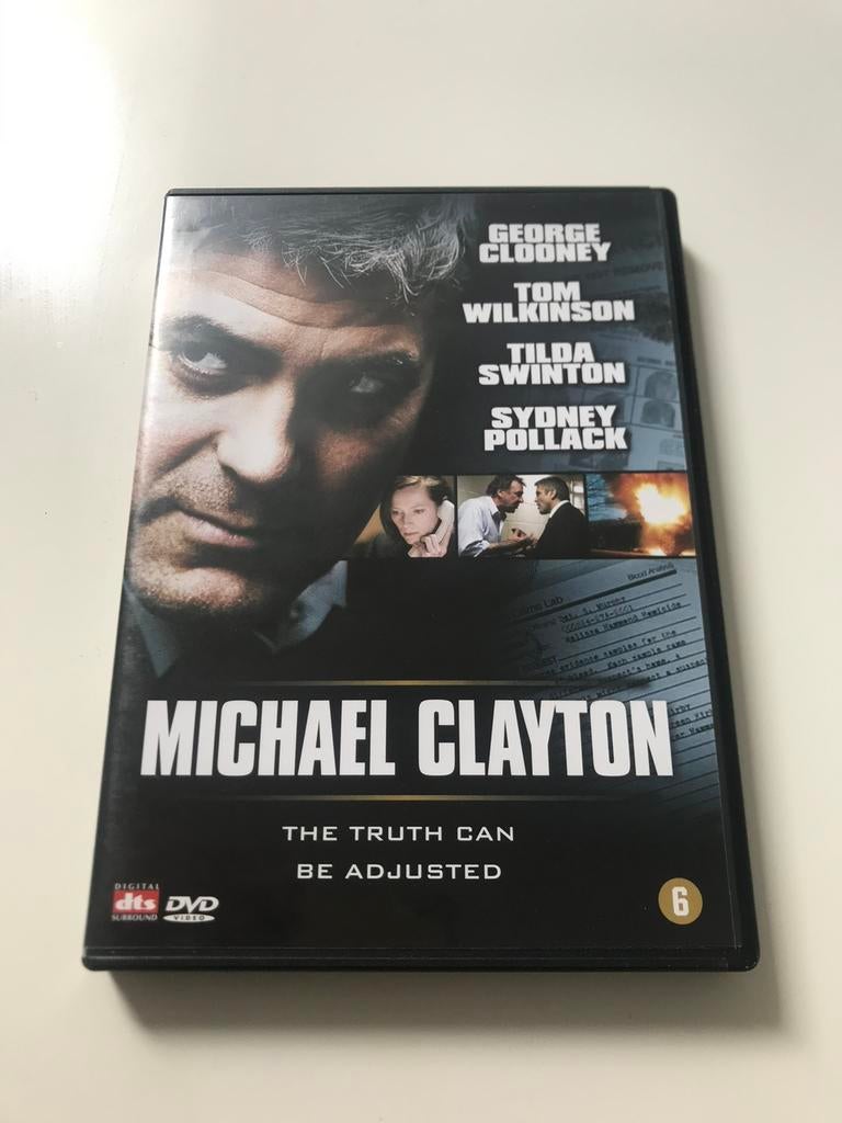 DVD Michael Clayton, Vanaf 6 jaar, Ophalen of Verzenden, Zo goed als nieuw, Actiethriller