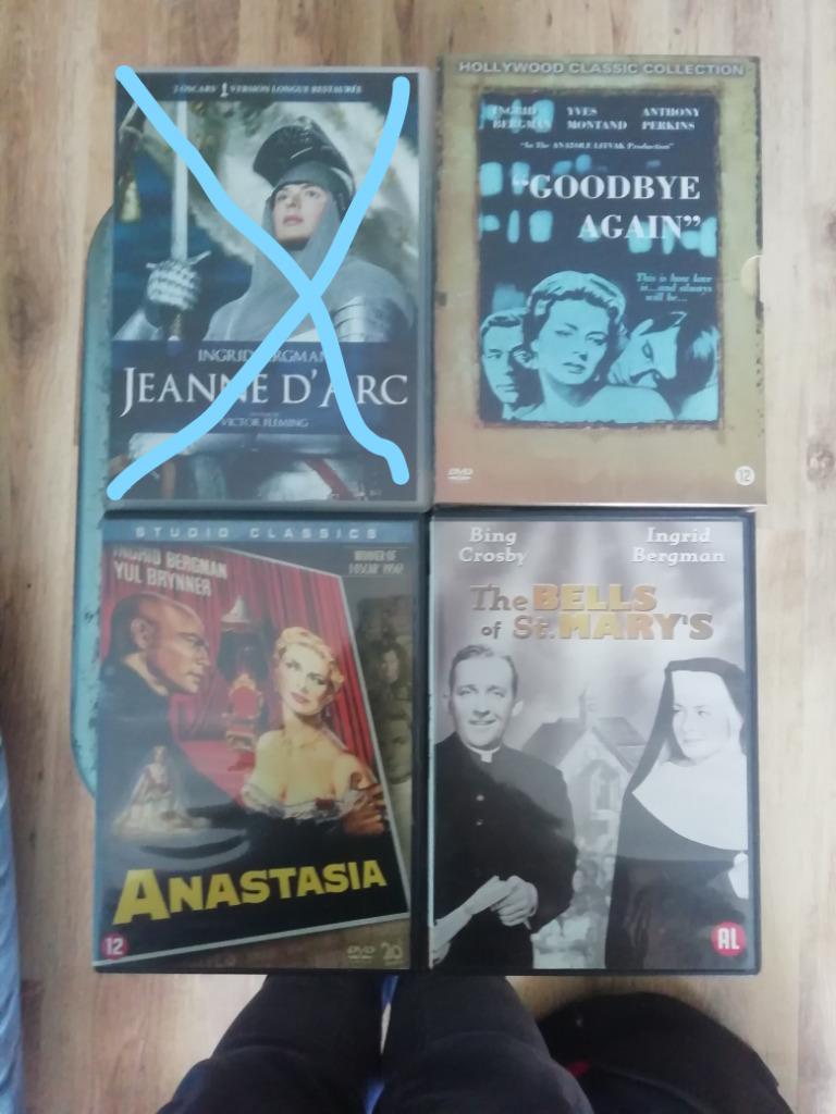 Ingrid Bergman - zes films, À partir de 12 ans, Enlèvement ou Envoi, Comme neuf, Drame