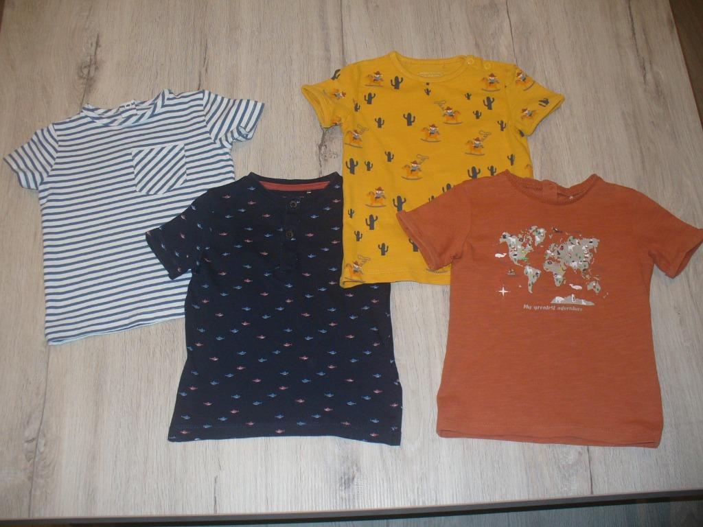 Pakketje jongen maat 86 JBC, Kinderen en Baby's, Babykleding | Maat 86, Ophalen of Verzenden, JBC, Jongetje, Shirtje of Longsleeve