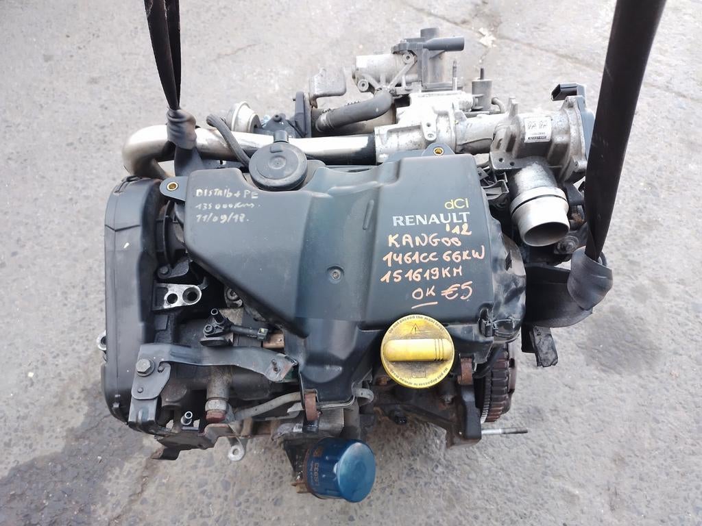 Renault Kangoo 1.5 Dci 90 FAP K9K808 Euro 5 Motor, Gebruikt, Renault, ., Ophalen of Verzenden