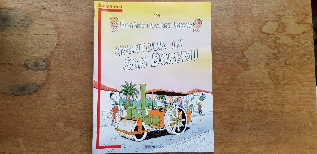 Strip Avontuur in San Doremi (speciale uitgave GVA), Ophalen, Pom, Eén stripboek, Nieuw